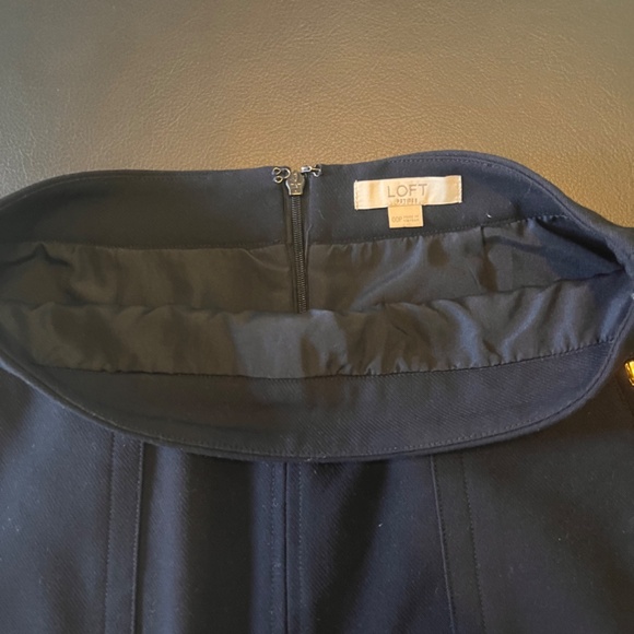 Navy Pencil Skirt - Picture 2 of 2